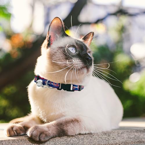 MLB Cat Collar - Philadelphia Phillies Satin Collar with Bell