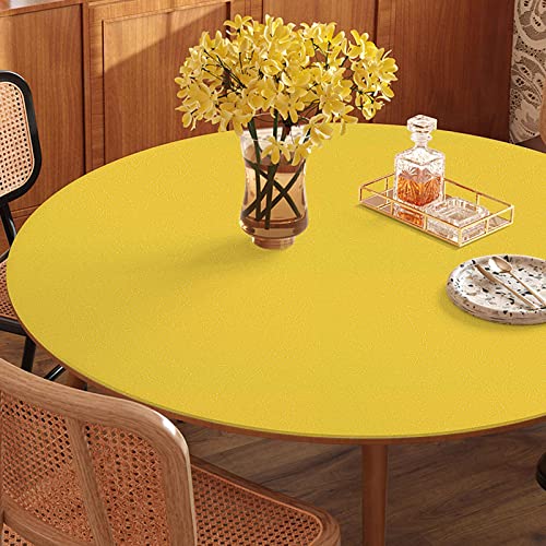 Abyssaly Yellow Wallpaper Peel and Stick Removable Wallpaper for Girls Bedroom 15.7" X 118" Self Adhesive Embossed Silk Textured Wallpaper Modern Home Decorative Shelf Liner Paper