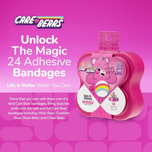 Care Bears Adhesive Bandages - Latex Free, 50 Count