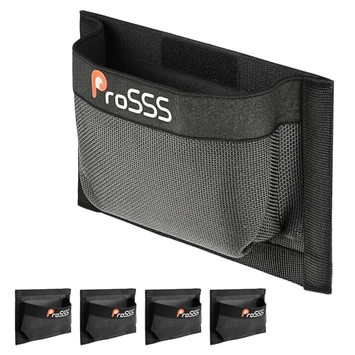 1PC Boat 10"*7" Self-Adhesive Storage Mesh Bag,Marine Organizer for