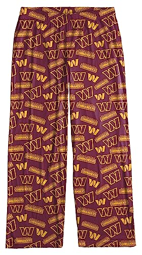 Washington Commanders Women's Scatter Pattern Pajama Pants - X-Large