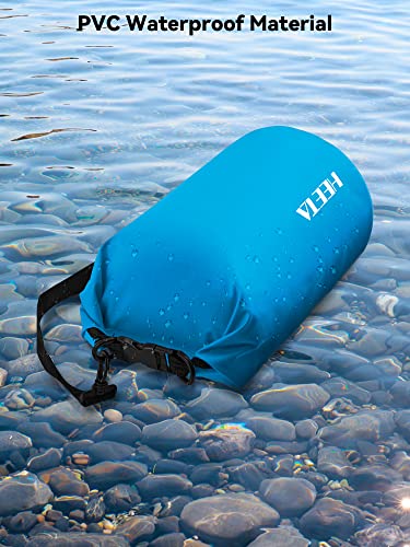 Waterproof Dry Bag Backpack with Emergency Whistle - 5L to 40L Sizes