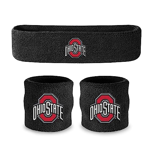 Ohio State University Terry Cloth Sweatbands - OSU Headbands