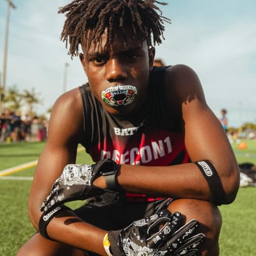 Battle Oxygen Football Mouthguard Astro - Breathable, Braces-Friendly, Impact Protection