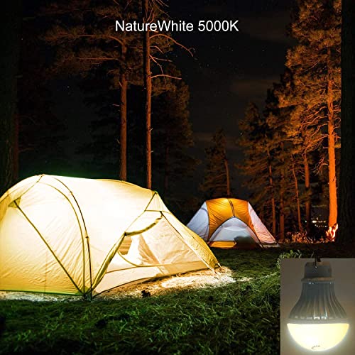 2-Pack Onite USB LED Light Bulb, Emergency Backup Lighting for