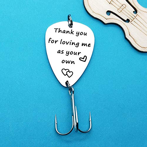 Engraved Fishing Lure Gift for Stepdad - Father's Day & Birthday
