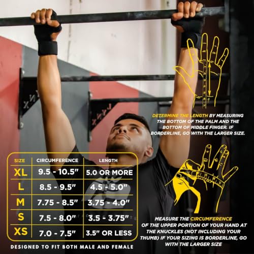 Weight Lifting Workout Gloves with Wrist Wraps for Gym Fitness