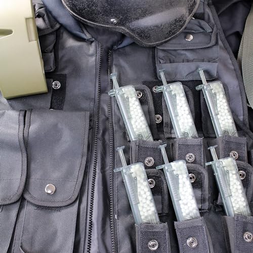 Airsoft Speed Loader - 100 Round Capacity, Portable Design - 2 Pack
