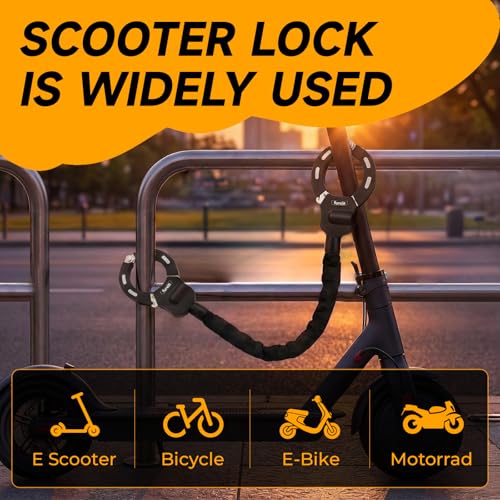 Scooter Lock,Scooter Locks Anti Theft with Bag