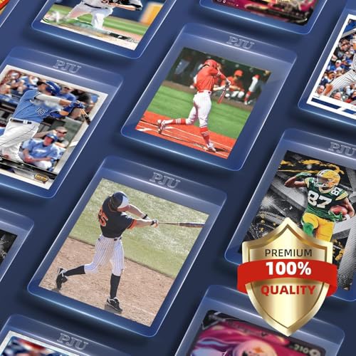 100ct Semi-Rigid Card Holders & Soft Sleeves for Trading Cards