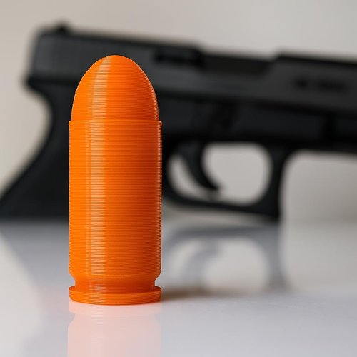 .40 S&W Snap Caps | Inert Dummy Rounds for Dry Fire Training - Durable, Reusable & High Visibility - 5/10/20 Pack