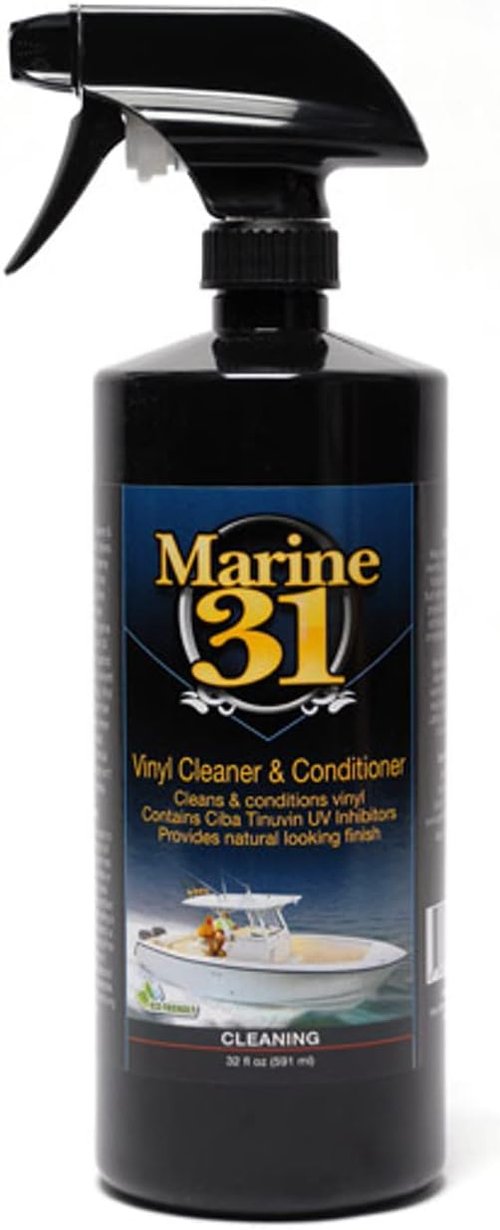 Marine 31 Vinyl Cleaner & Conditioner - Cleans & Protects Against UV Damage | 32 oz, No Sticky Residue