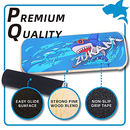 Shark Balance Board Trainer for Core Stability & Sports Training