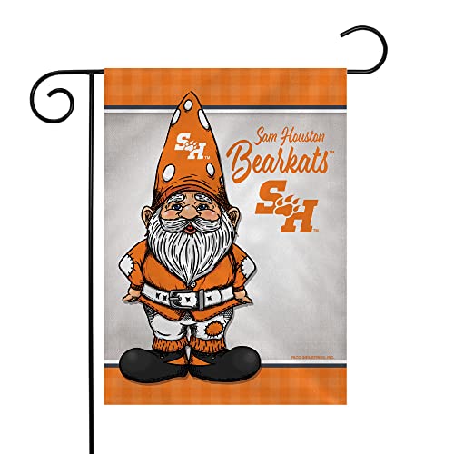 NCAA Gnome Garden Flag - Sam Houston State Bearkats 13" x 18"