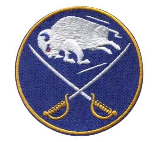 Buffalo Sabres Logo Patch - Small Hook & Loop Fastener