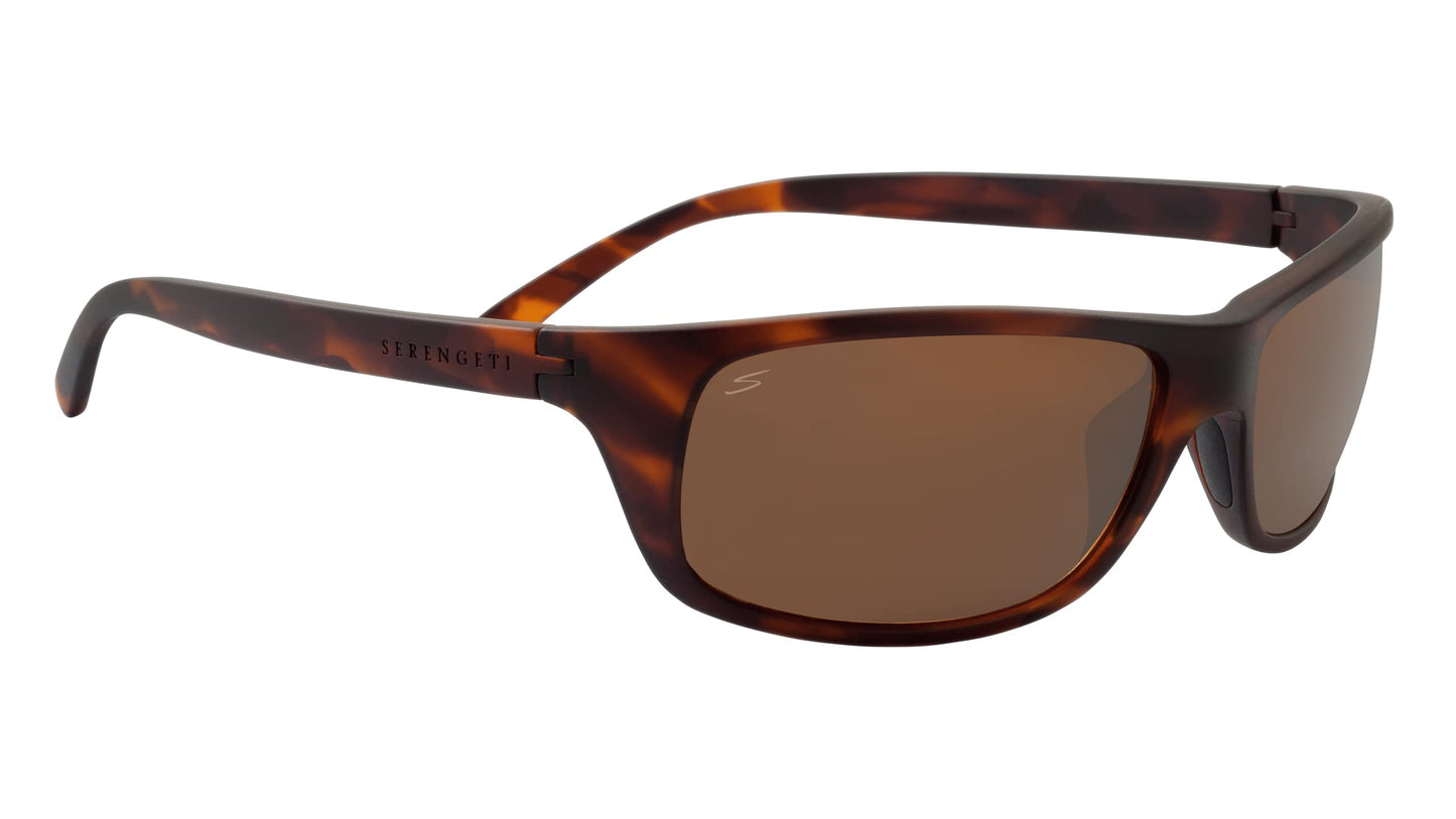 Serengeti - BORMIO 2.0, Matte Tortoise, Saturn Drivers Polarized, Medium-Large size sunglasses, Men sunglasses, Sport, Drivers