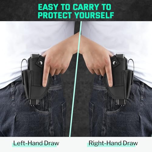 Universal Concealed Carry Holster for 9mm & .380 Pistols
