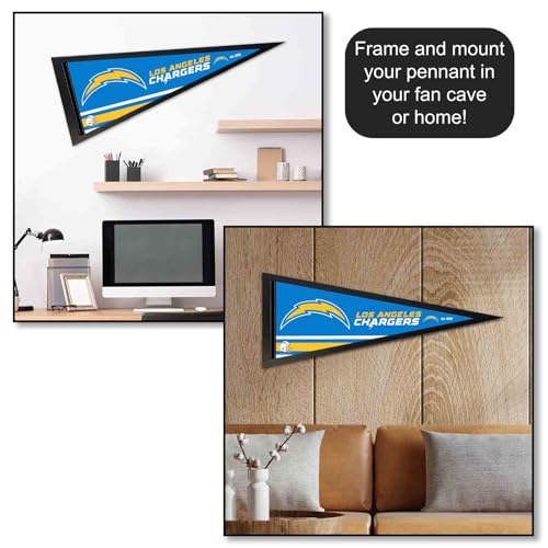 Los Angeles Chargers Pennant Banner Flag - 12x30 Inch Felt