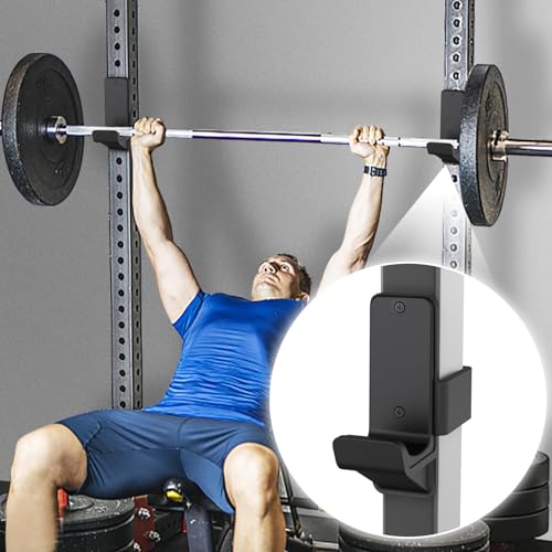 J-Hooks for 2"x2" Power Rack with 1/2" Hole - Steel Hooks, Set of 2