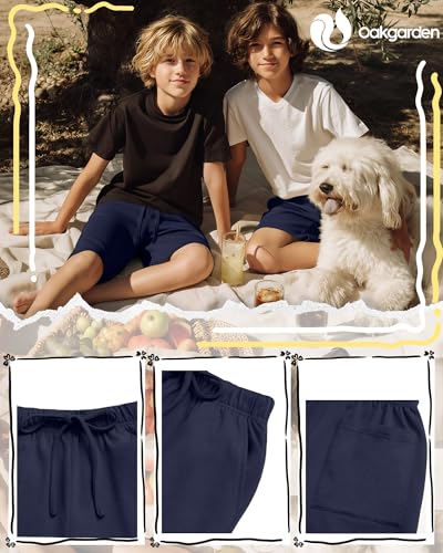 Boys' Athletic Knee Length Shorts - Summer Casual Wear