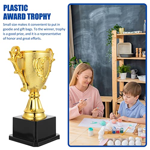 Gold Trophy Cup for Kids - 18cm Plastic Award for Parties