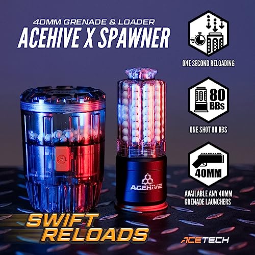 40mm Airsoft Grenade for AceHive - Rapid Reload BB Nade
