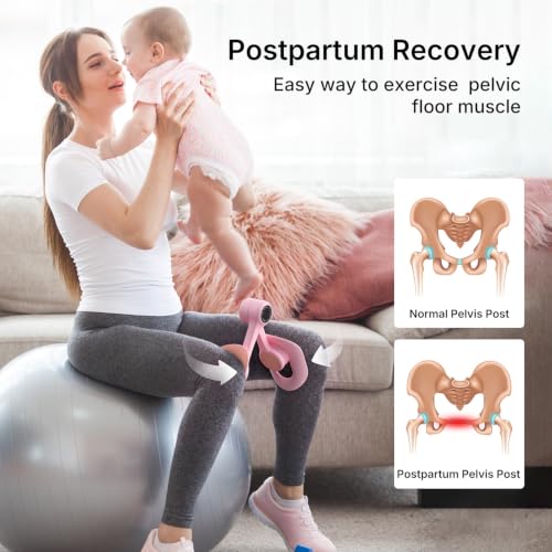 Pelvic Floor Exercise Device - Thigh Trainer - Pink