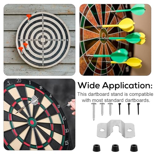 Dartboard Mounting Bracket Kit - Durable Wall Holder Set