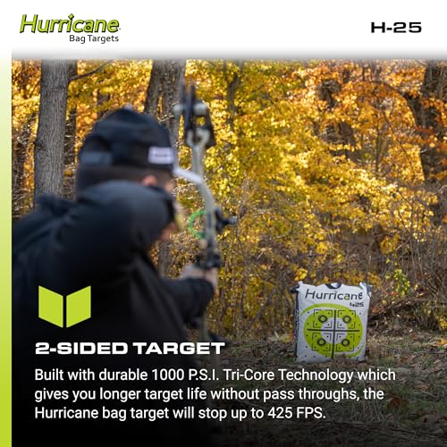 High-Velocity Archery Bag Target with High-Visibility Aiming Points