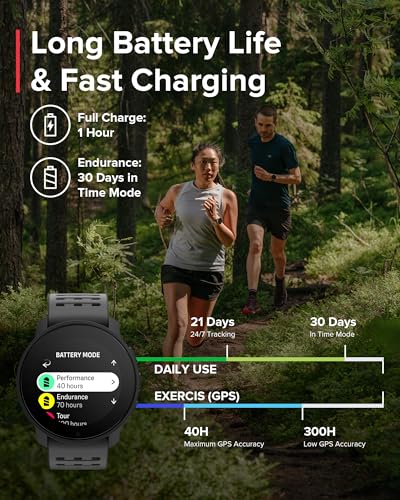 SUUNTO 9 Peak Pro GPS Watch - 21-Day Battery, Waterproof, Black