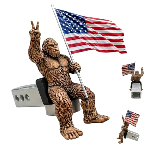 Bigfoot Trailer Hitch Cover - 2-Inch Compatible with Trucks