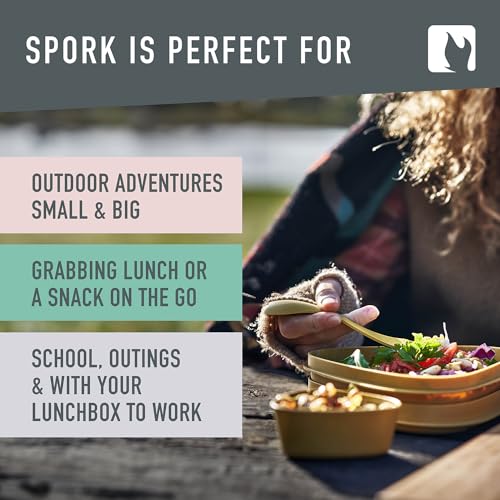 Light My Fire Spork Original 10-Pack 3-in-1 Camping Utensils - Multicolour
