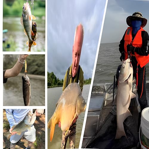 6 Pcs Fishing Lure Set with Hard Plastic Tackle Box for Saltwater & Freshwater Bass Trout