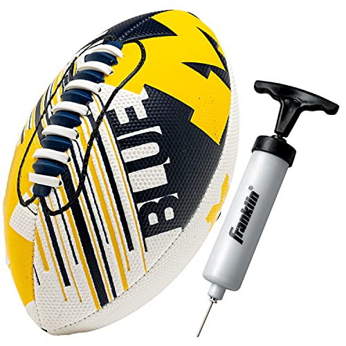 Youth Mini Football - 8.5" Michigan Wolverines - Easy Grip Texture