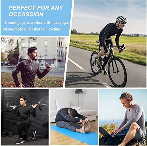 Men's Long Sleeve Compression Thermal Shirt - Grey, X-Large