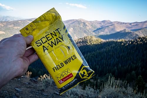 Odorless Field Wipes for Hunters - Alcohol-Free Scent Control, 24 Pack