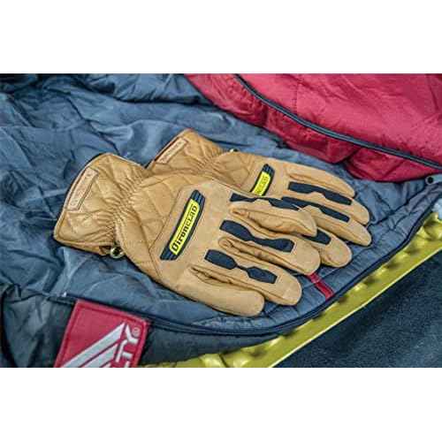 Ironclad Ranchworx Winter Gloves RWDI, Premium Leather Insulated Winter Work Gloves, Cold Weather Protection Rated to 30¡ÆF/-1¡ÆC, Water-Resistant Palm, (1 Pair), RWDI-07-XXXL, Size XXX-Large