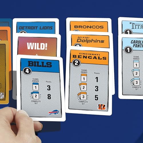 Monopoly Deal NFL Edition Card Game - Fast-Paced Family Fun