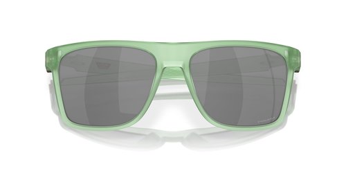 Oakley OO9100 Leffingwell Sunglasses, Matte Transparent Jade/Prizm Black, 57 mm