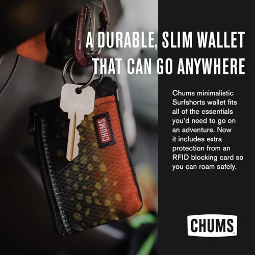RFID Blocking Wallet with Zippered Compartments - Compact Slim Design