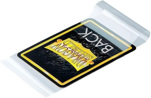 Dragon Shield Card Sleeves - Premium Japanese Clear 100CT | Smooth & Durable for MTG, Pokémon, Yu-Gi-Oh!