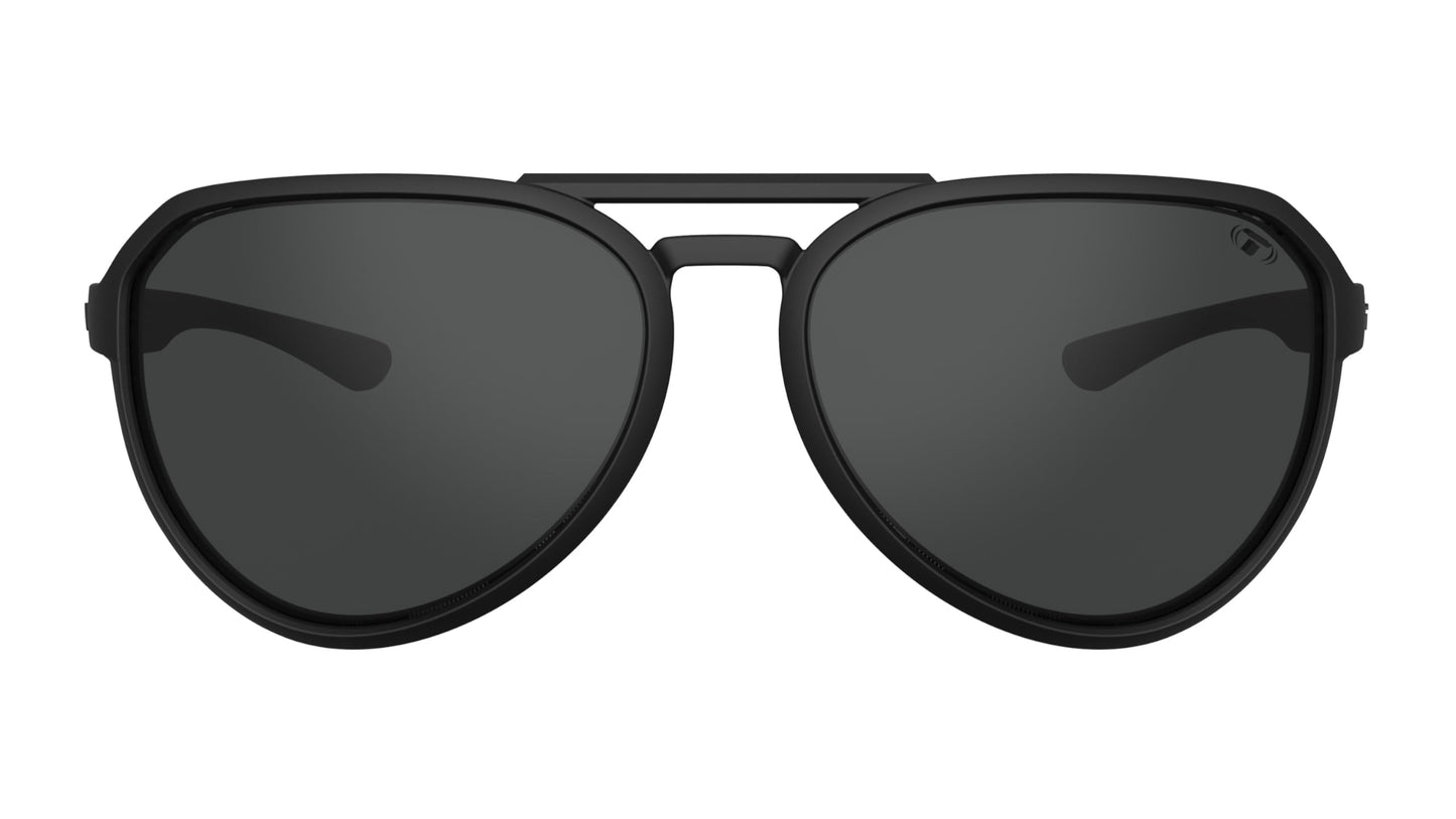 Tifosi Optics Selca Sunglasses (Blackout (Smoke))