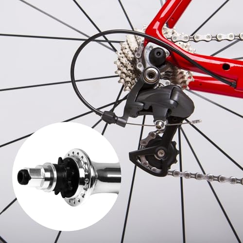 8 Pcs Bicycle Headset Spacers Set - Aluminum Alloy, 1-2.5 mm