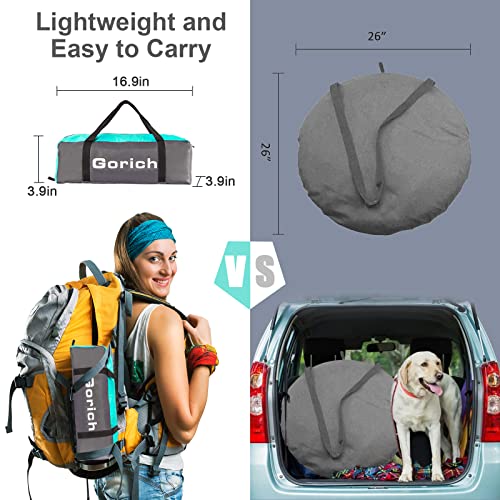 Portable Beach Tent Sun Shelter for Up to 10 People - UV Protection