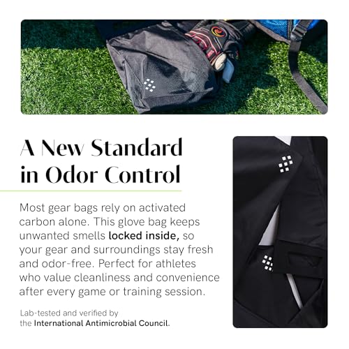 Salt Athletic Medium Smell-Proof Glove Bag with Odor Containment - Water-Resistant