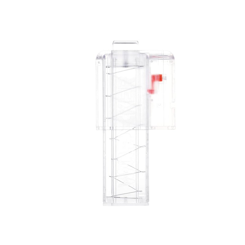 WORKER 10-Round Talon Magazine Short Darts Mag, Half-Length Drat Clip for Nerf and Adventure Force Nexus Pro, Swift Blaster Magazine