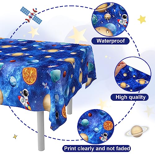 3 Pack Space Tablecloth Outer Themed Birthday Party Supplies