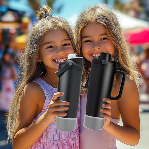 Protective Silicone Boot for Owala 30oz & 40oz Bottles - Translucent