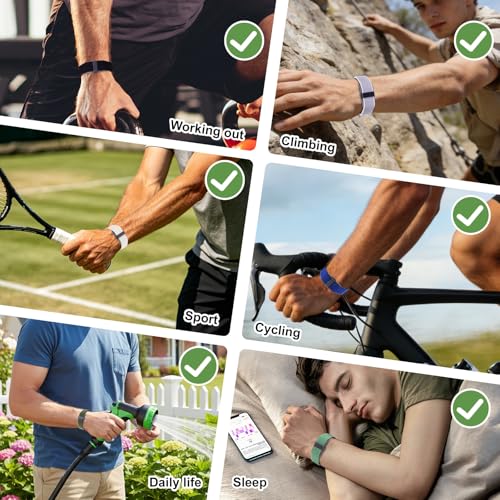 Polyjoy Hume Band Replacement Strap 1.0 Nylon Loop Sport Wristband – Black/SeaShell/Starlight/Navy Blue/Army Green/Green