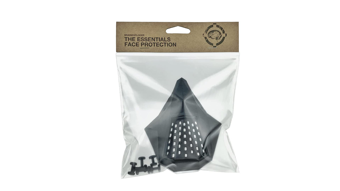 BrainExploder Essentials Face Protection - Flexible and Breathable Airsoft Mask